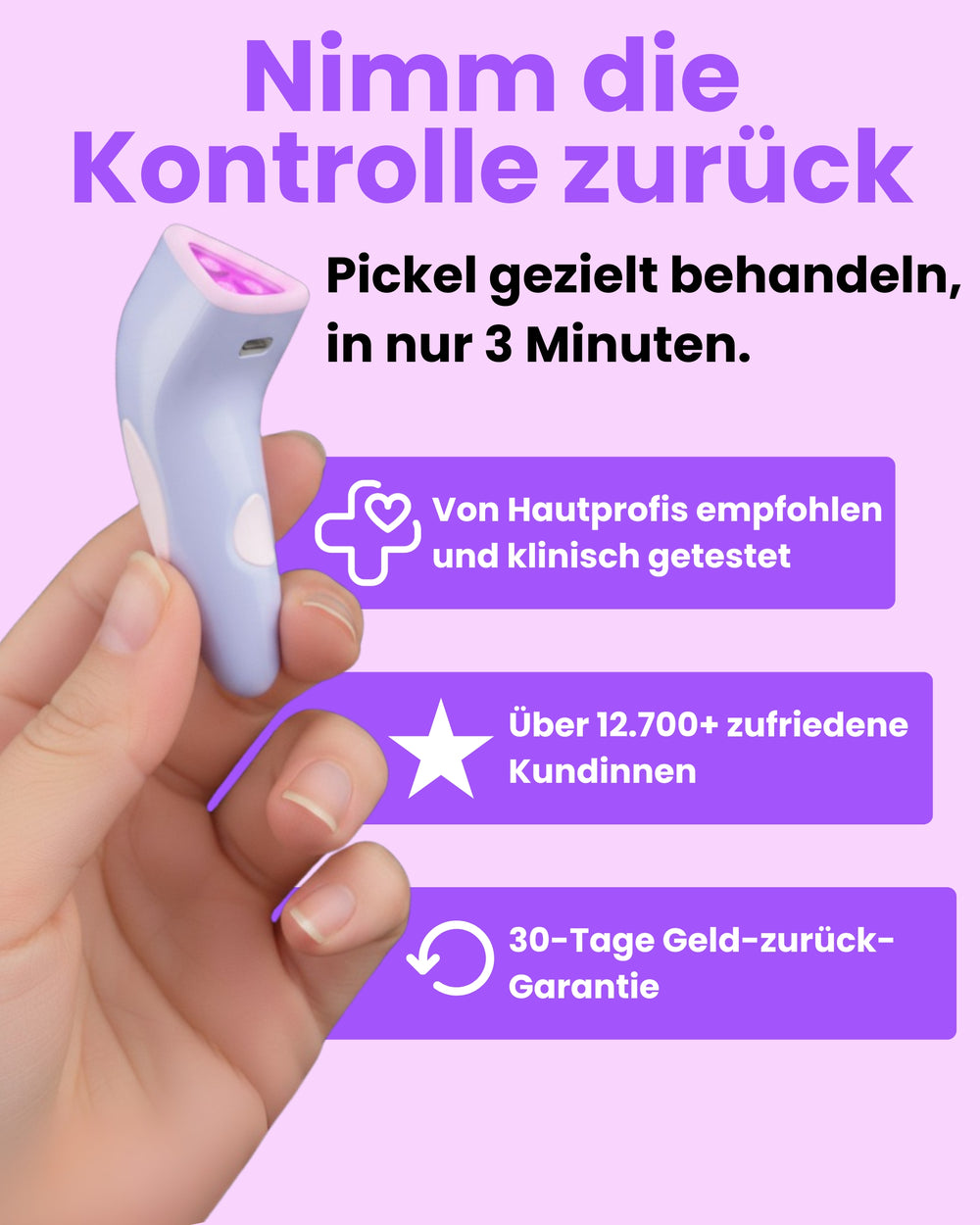 Luvely Spotfix™ | Gezielte Behandlung für unerwartete Pickel